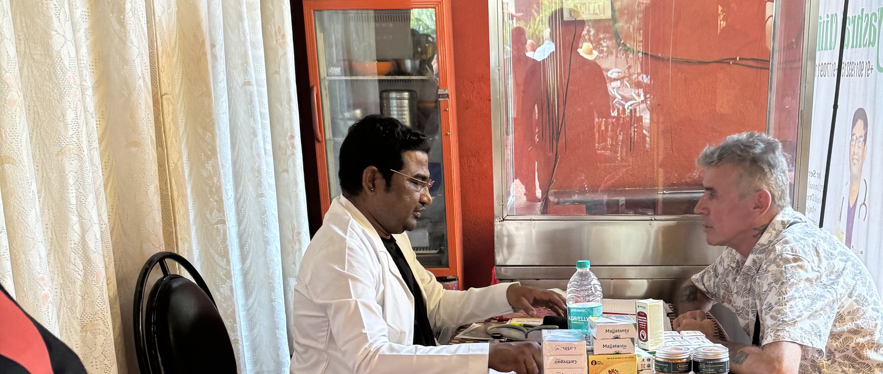 A consultation with a doctor at Yashraj Clinic