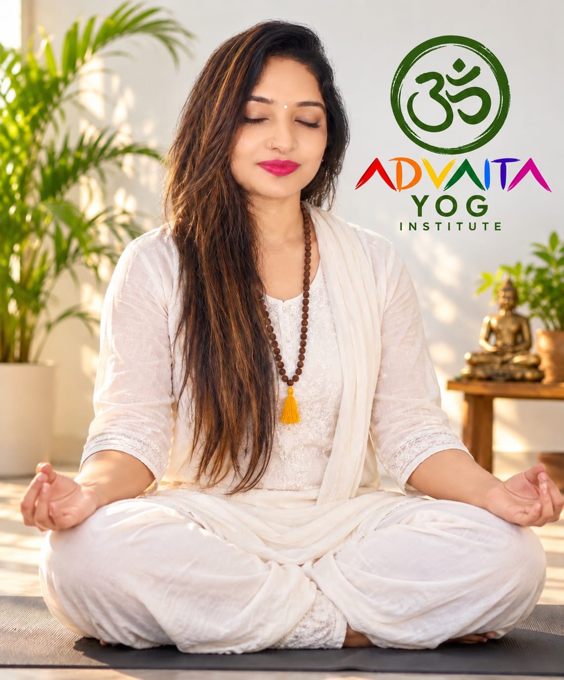 Yaashiika Y. Sawant, founder of Om Advaita Yog Institute and yoga teacher